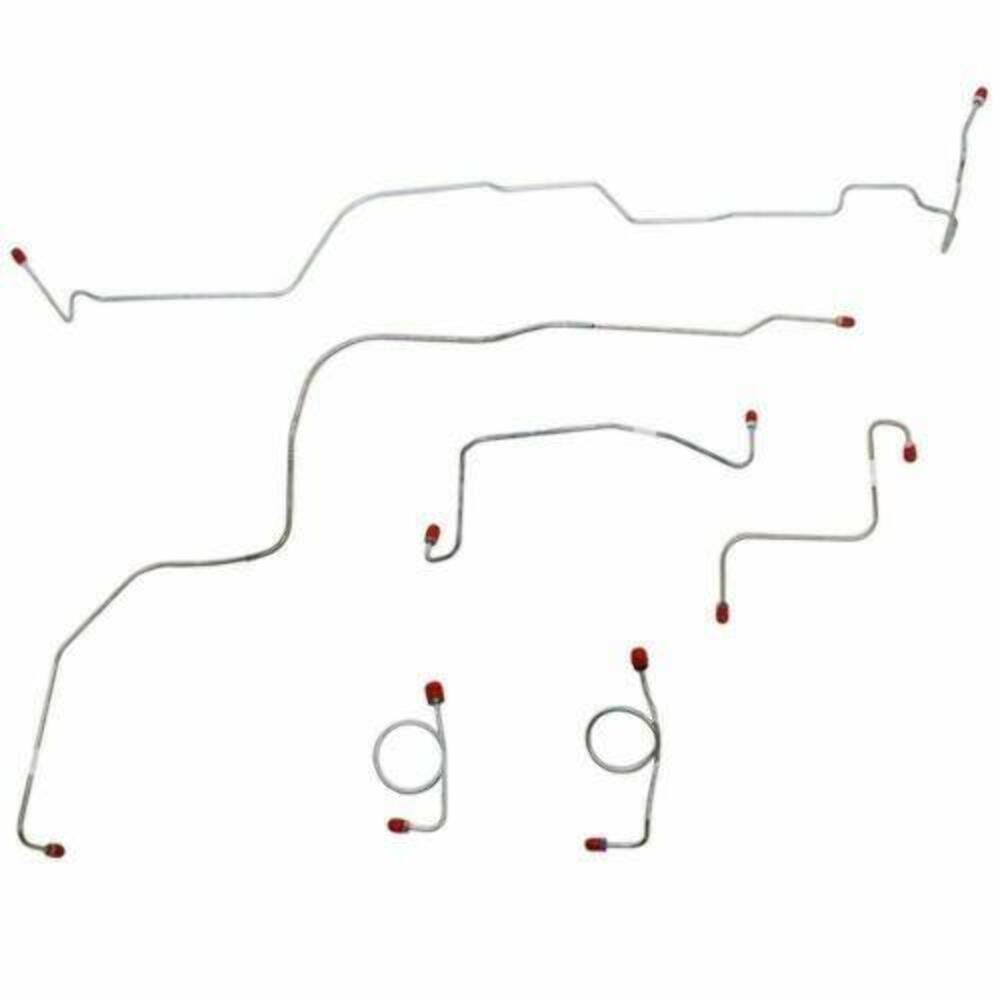 Front Brake Line Kit Fits Ford Torino 1968-69 w/6 Piece Standard Brake-DKT6801OM Front Brake Line Kit Fits Ford Torino 1968-69 w/6 Piece Standard Brake-DKT6801OM