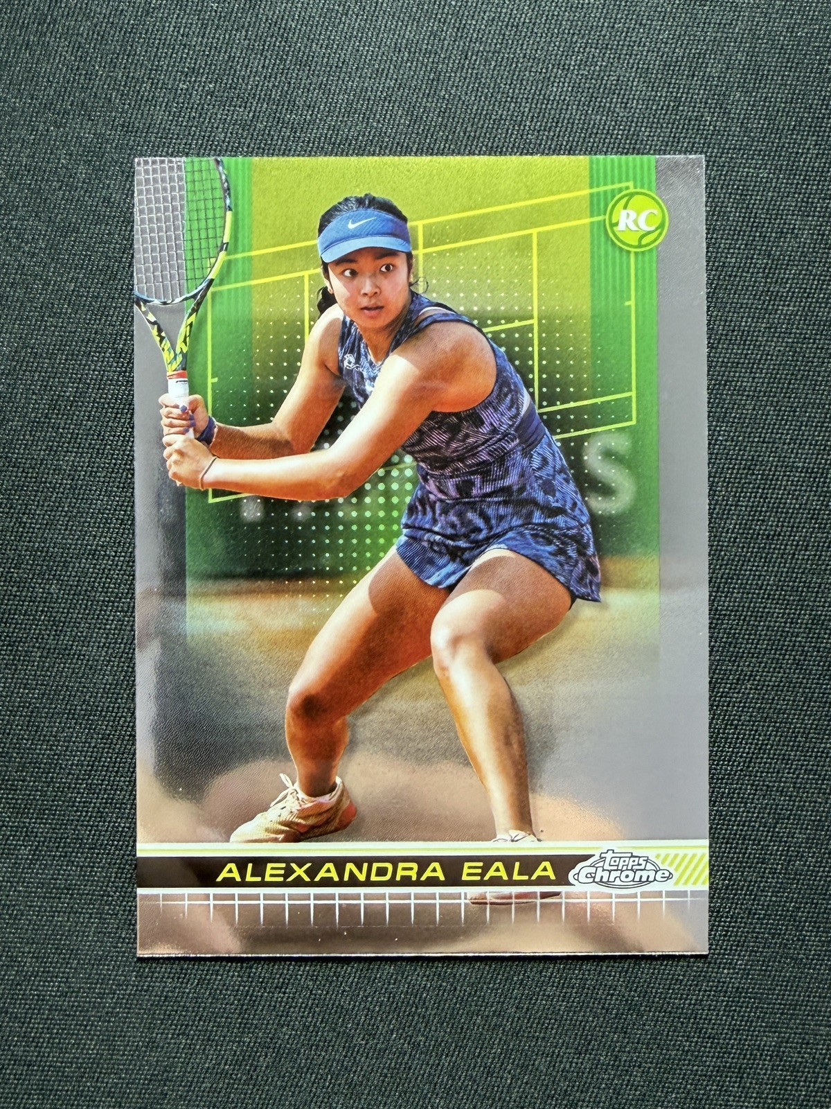 2024 Topps Chrome Tennis Alexandra Eala #191 Rookie