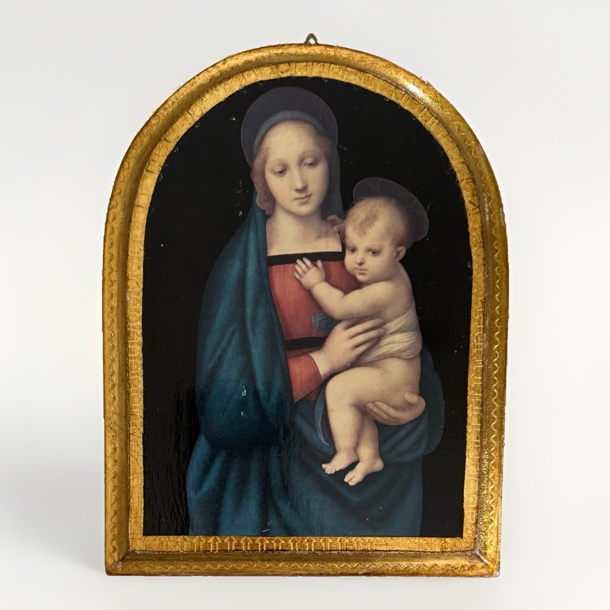 Vintage Italian Gold Gilt Wood Replica \
