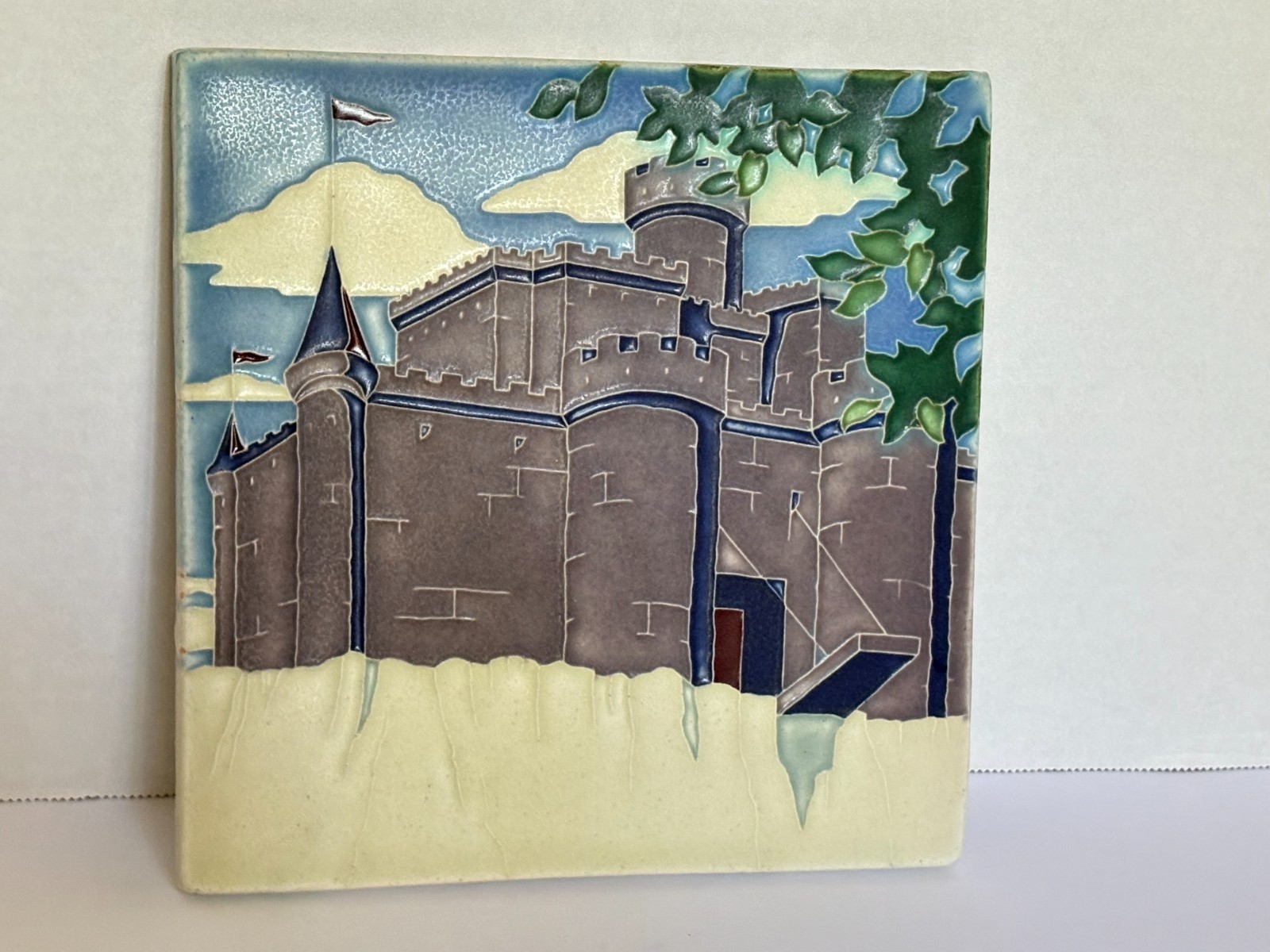 Motawi Tileworks - Magic Castle - 8x8 Tile