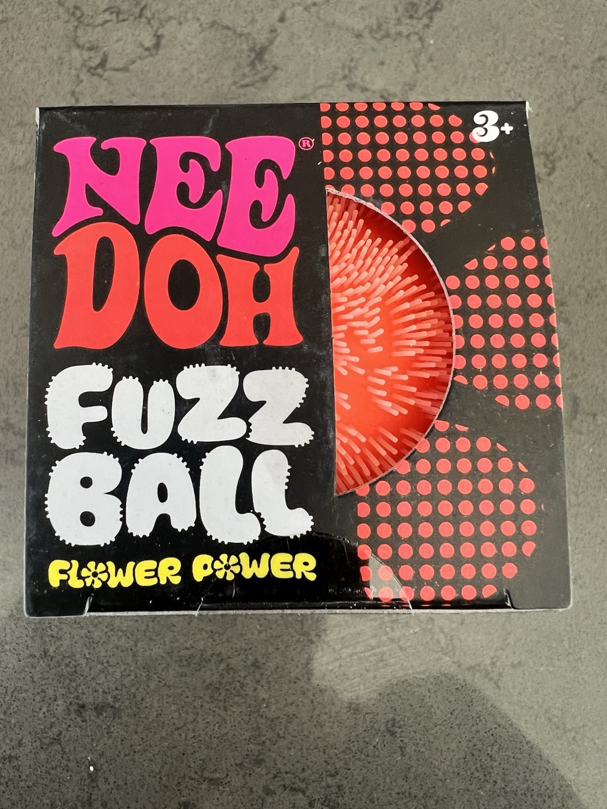 New Nee Doh Fuzz Ball Flower Power Orange Sensory Squeeze Toy for Ages 3+ New Nee Doh Fuzz Ball Flower Power Orange Sensory Squeeze Toy for Ages 3+