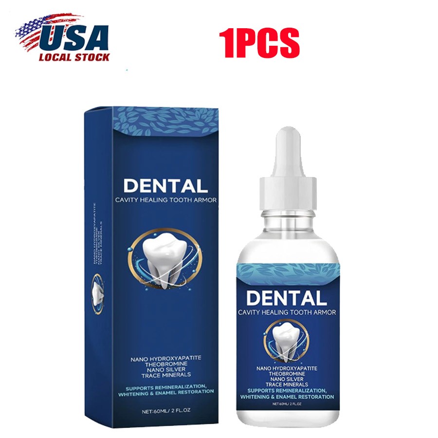 1-3PACK 60ml Tooth care solution Cavity Healing Tooth Armor NEW HOT ~US 1-3PACK 60ml Tooth care solution Cavity Healing Tooth Armor NEW HOT ~US