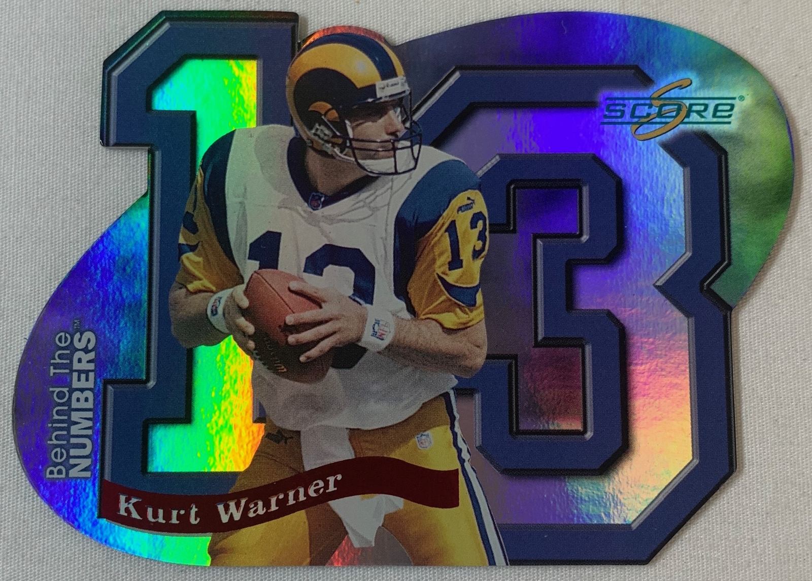 1999 Score Supplemental Behind The Numbers #BN1 ~ KURT WARNER RC ~ 27/1000