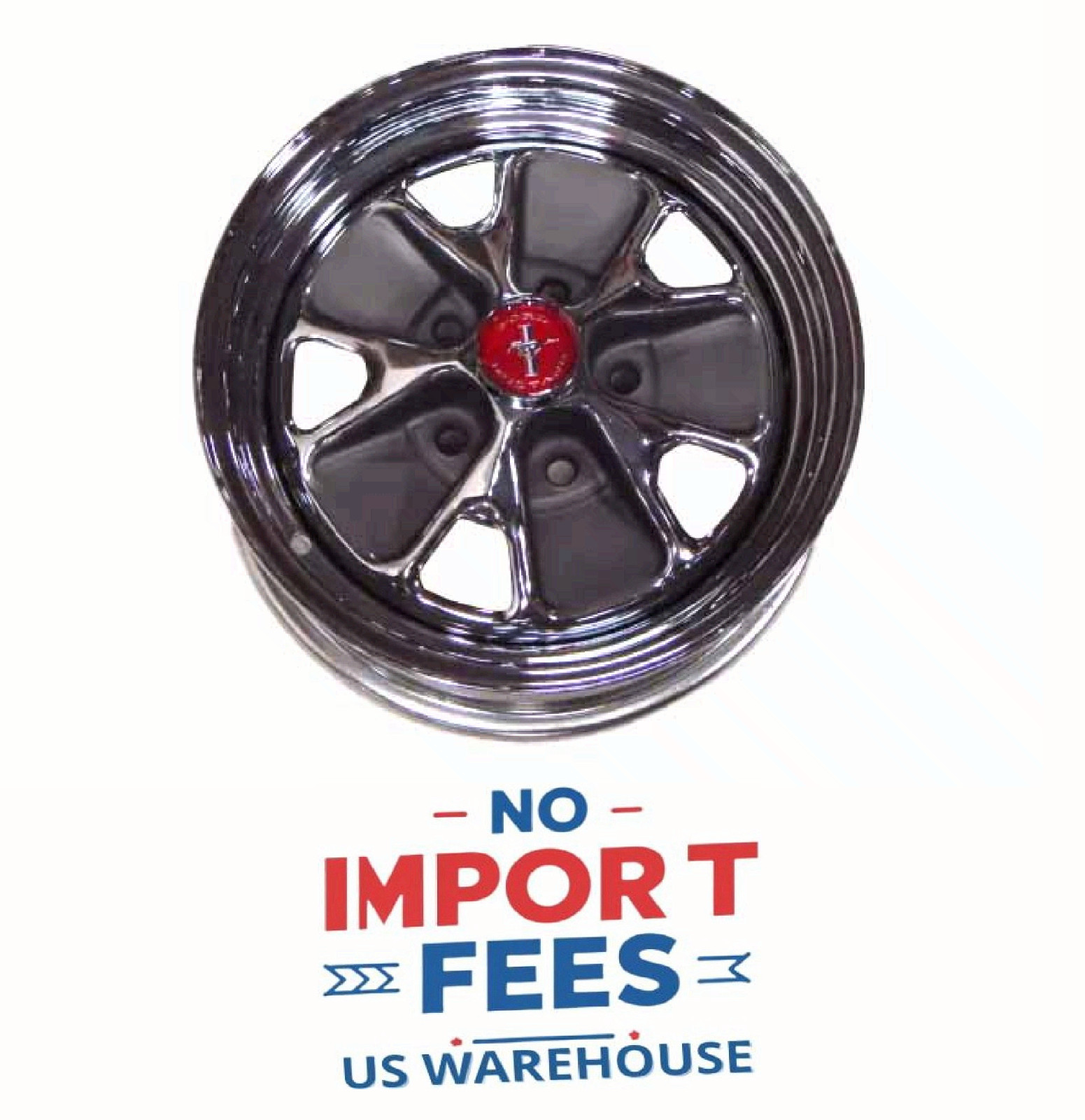 NEW 1965- 67 F0rd MustangG Style Steel GT Wheels 14