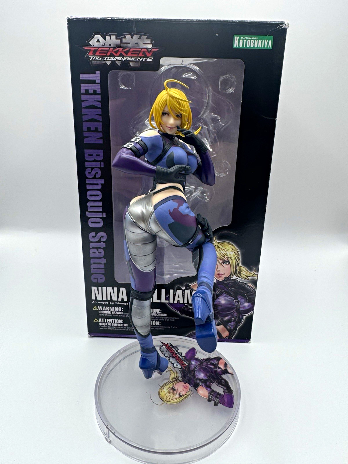 Kotobukiya TEKKEN Bishoujo Nina Williams Statue - Tekken Tag Tournament 2 Kotobukiya TEKKEN Bishoujo Nina Williams Statue - Tekken Tag Tournament 2