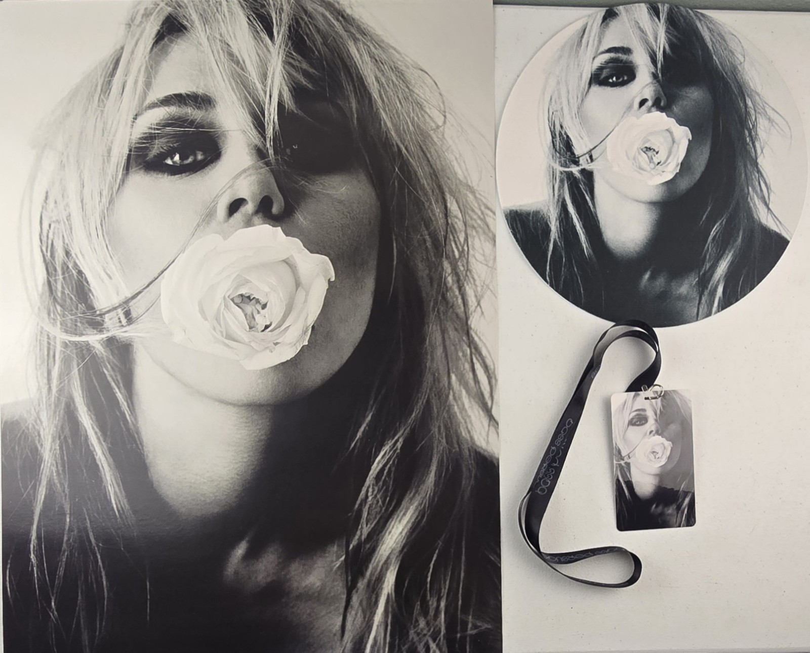 Miley Cyrus Listening Party Poster, Lanyrd and Turntable Slipmat Miley Cyrus Listening Party Poster, Lanyrd and Turntable Slipmat