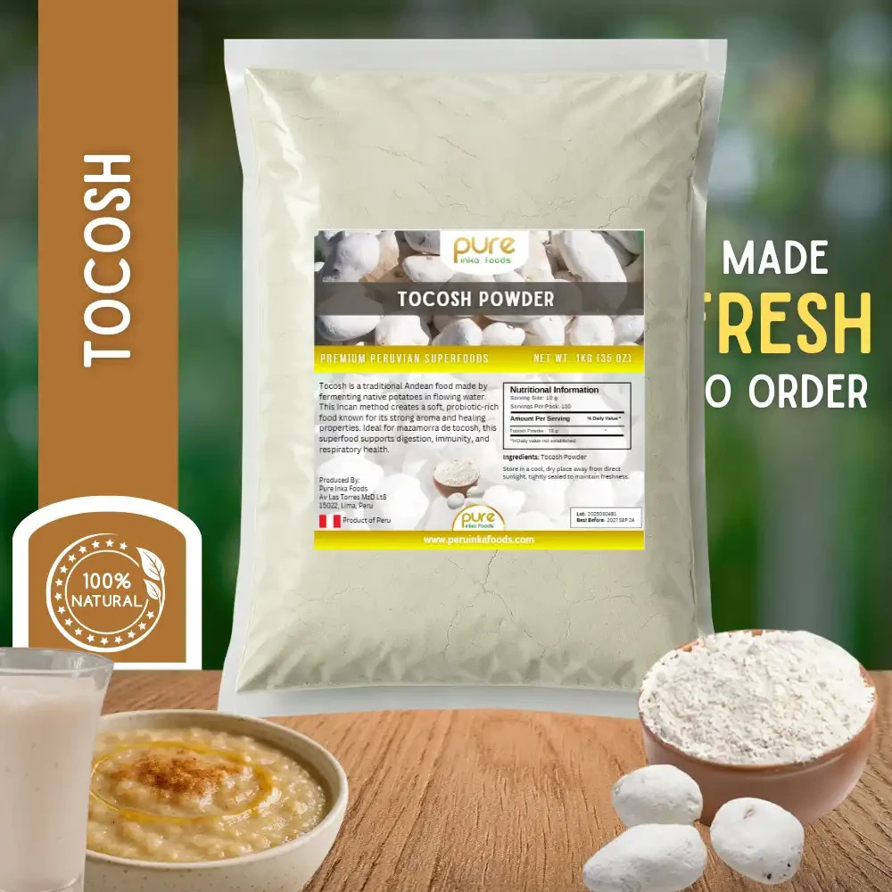 Tocosh Powder | Traditional Fermented Andean Potato Superfood | Made in Andes