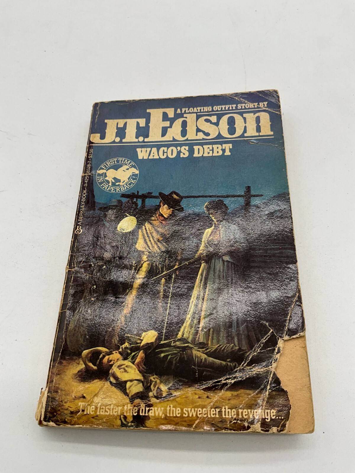 Waco\'s Debt by J. T. Edson 1986, Mass Market Paperback Berkley Books. AZ
