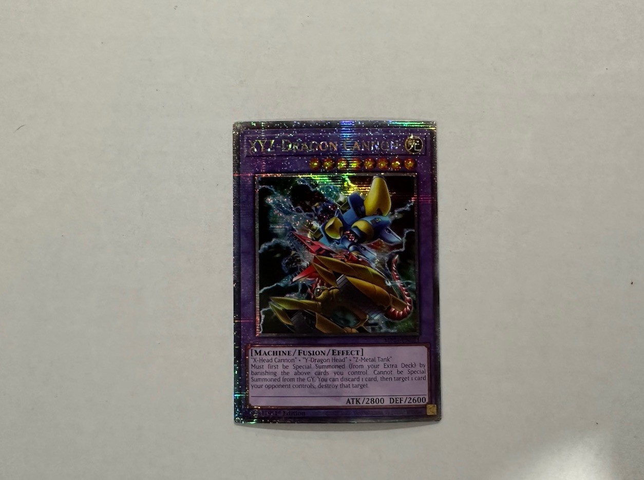 Yugioh 1x XYZ-Dragon Cannon Alt Art MP24-EN011 Quarter Century Secret Rare NM Yugioh 1x XYZ-Dragon Cannon Alt Art MP24-EN011 Quarter Century Secret Rare NM