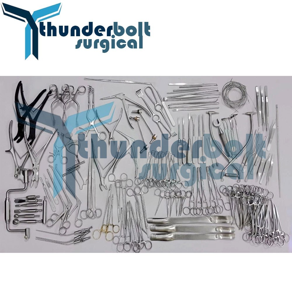 Craniotomy Set 133 PCs For Neuro Surgery Surgical Instruments