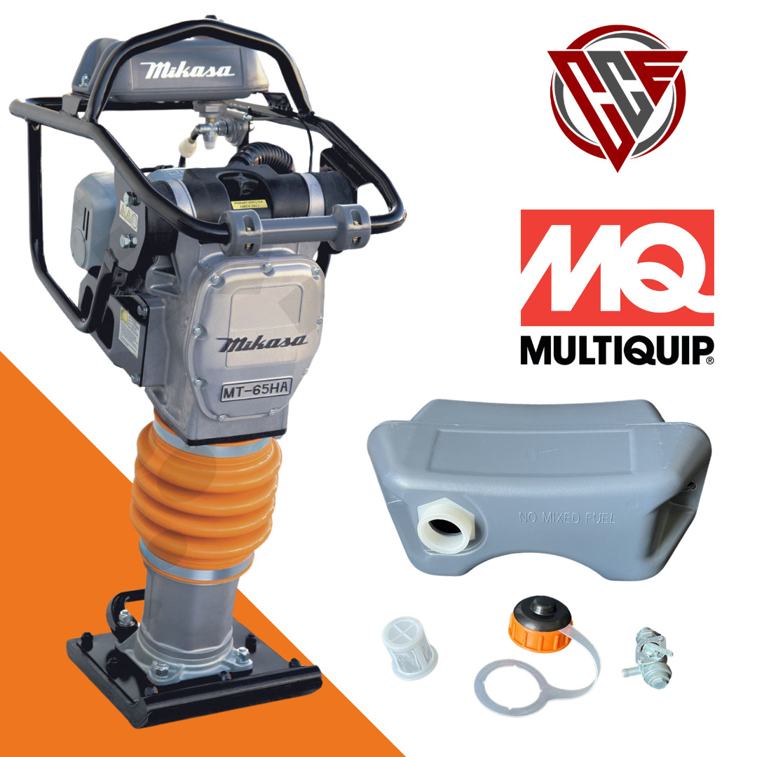 New Fuel Tank Fits: MQ Multiquip Mikasa Rammer MT40F HS MT55F MT74F MT65HA New Fuel Tank Fits: MQ Multiquip Mikasa Rammer MT40F HS MT55F MT74F MT65HA