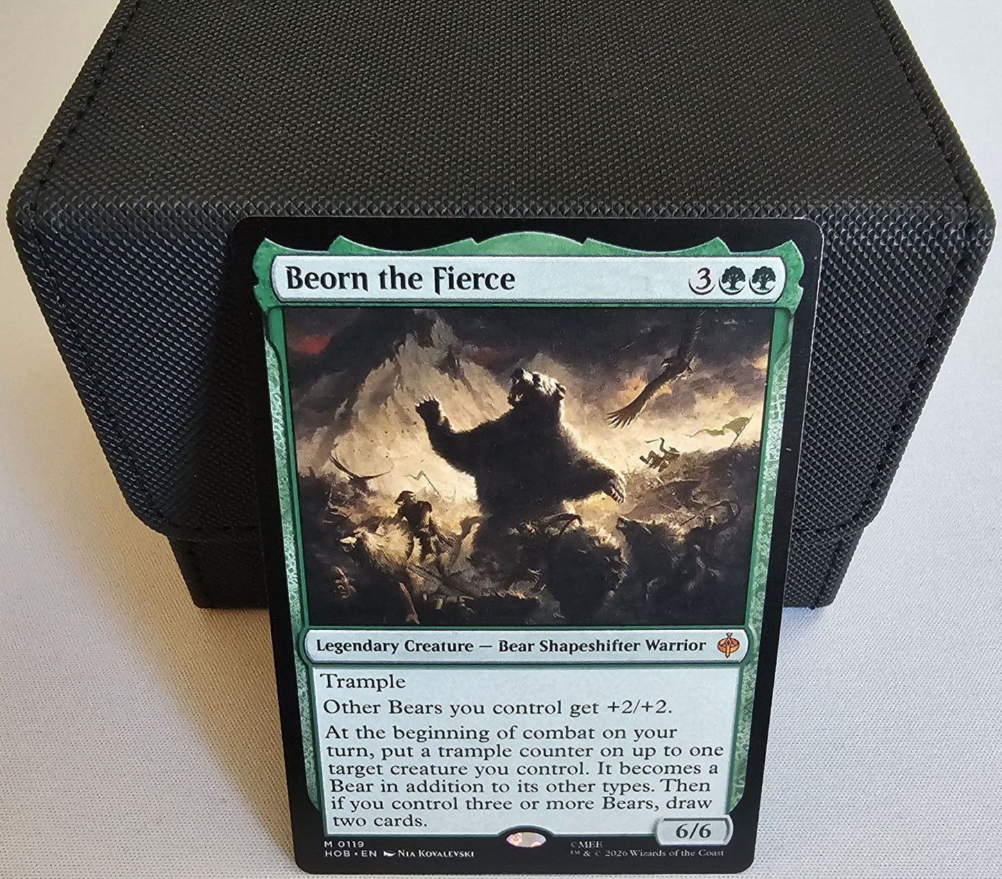 Beorn the Fierce MTG Commander Deck EDH Bear Tribal The Hobbit