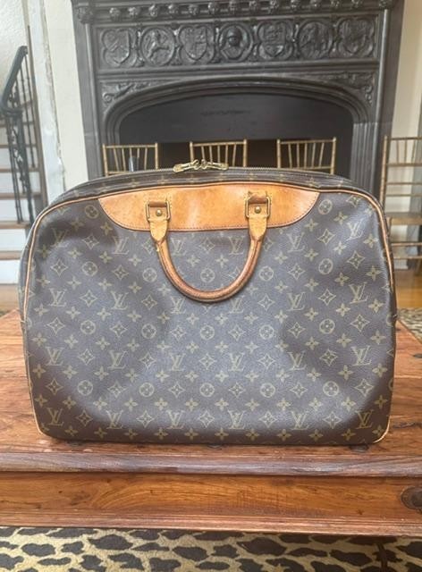 Vintage Louis Vuitton Alizé Travel Bag Brown UNIQUE