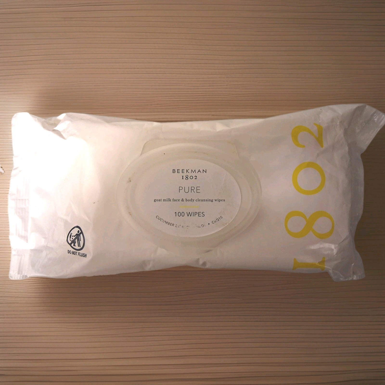 Beekman 1802 Pure Goat Milk Face & Body Cleansing Wipes 100 Ct Cucumber Beekman 1802 Pure Goat Milk Face & Body Cleansing Wipes 100 Ct Cucumber
