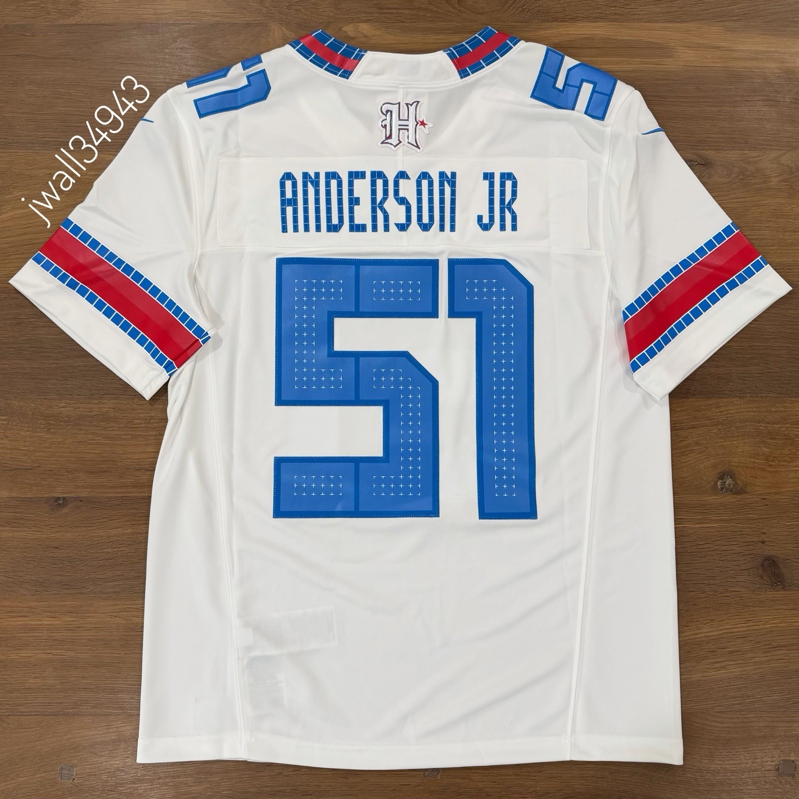 Nike Will Anderson Jr. Houston Texans 2026 NFL Rivalries STITCHED Limited Jersey