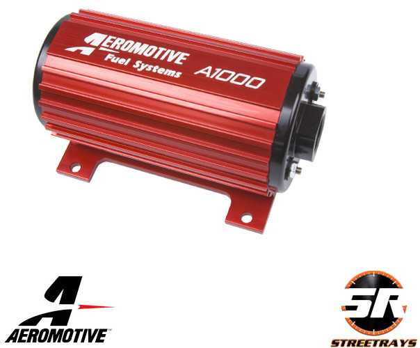 Aeromotive A1000 External Electric Fuel Pump for EFI or Carburated Setup (11101)