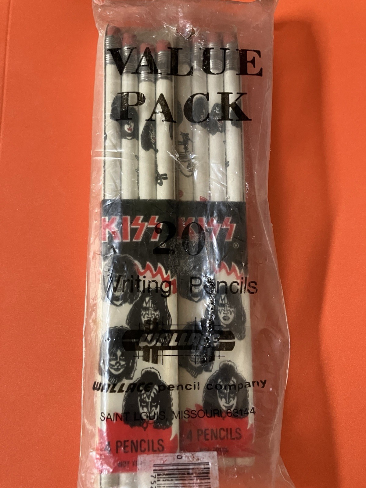 KISS WALLACE PENCIL SEALED VALUE PACK W/ TWO KISS SEALED SETS AUCOIN 1977 RARE