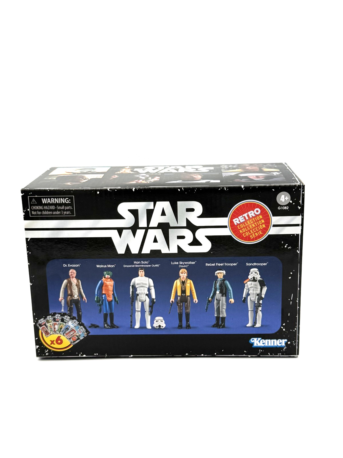 Hasbro Star Wars Retro Collection Episode IV A New Hope 6-pack 3.75” Figures New