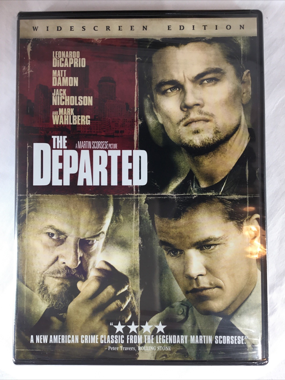 The Departed Leonardo DiCaprio Matt Damon Jack Nickolson Mark Wahlberg Drama