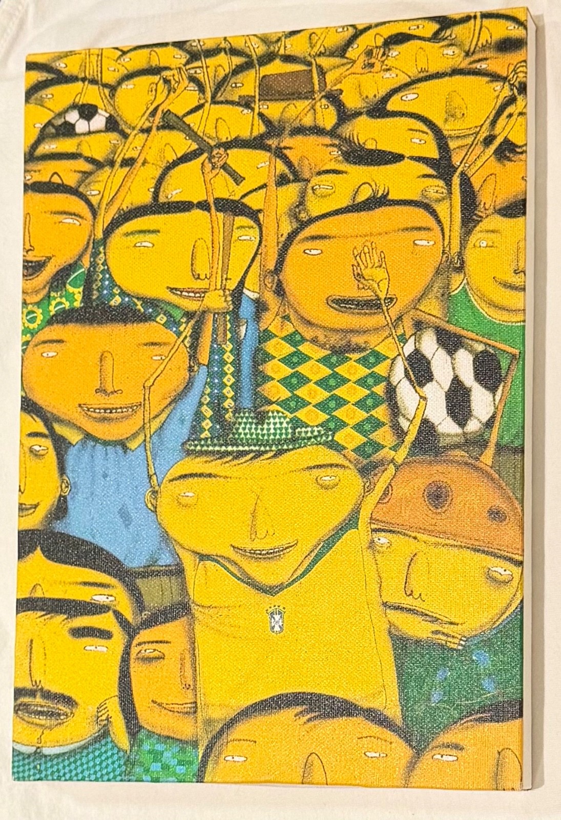 Nos Somos Penta by OS GEMEOS Print canvas Edition of 1001 with Invitation