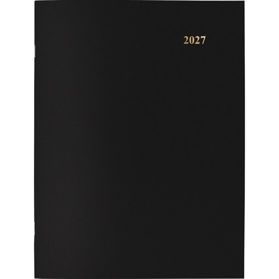 NEW Day-Timer GREAT 2027 Monthly Planner Notebook, Black, Large, 8 1/2