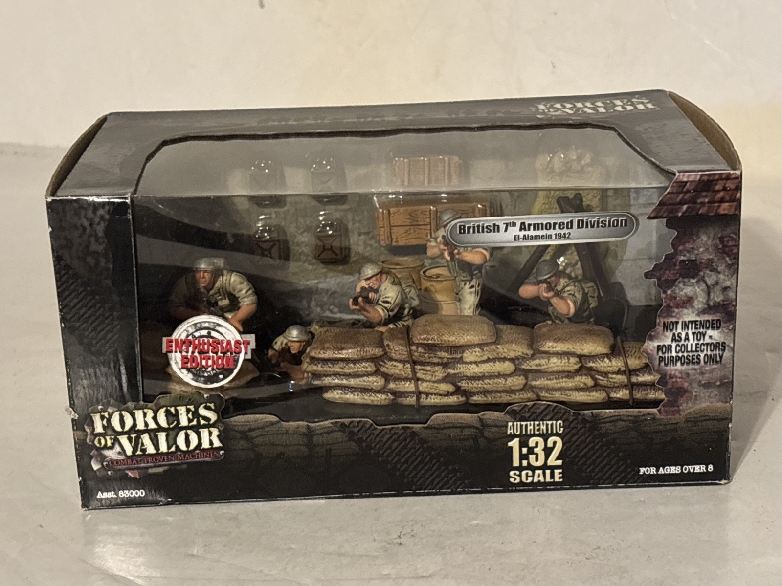 Unimax Forces of Valor UK 7th Armored Division, El-Alamein 1942, No.83003