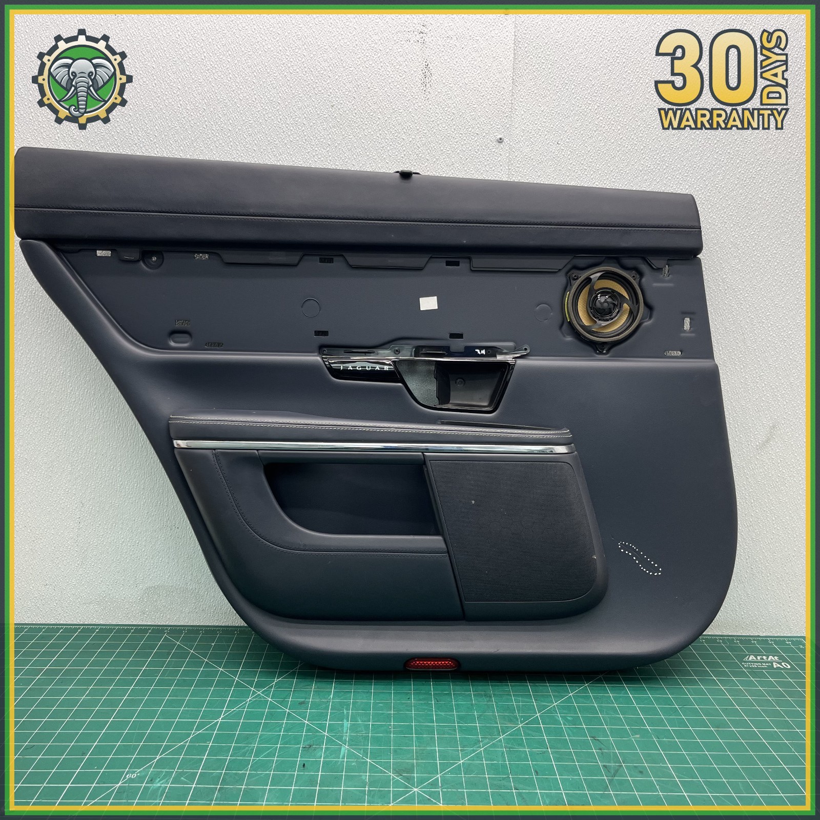 10-19 JAGUAR XJL REAR LEFT DRIVER SIDE INTERIOR DOOR PANEL OEM