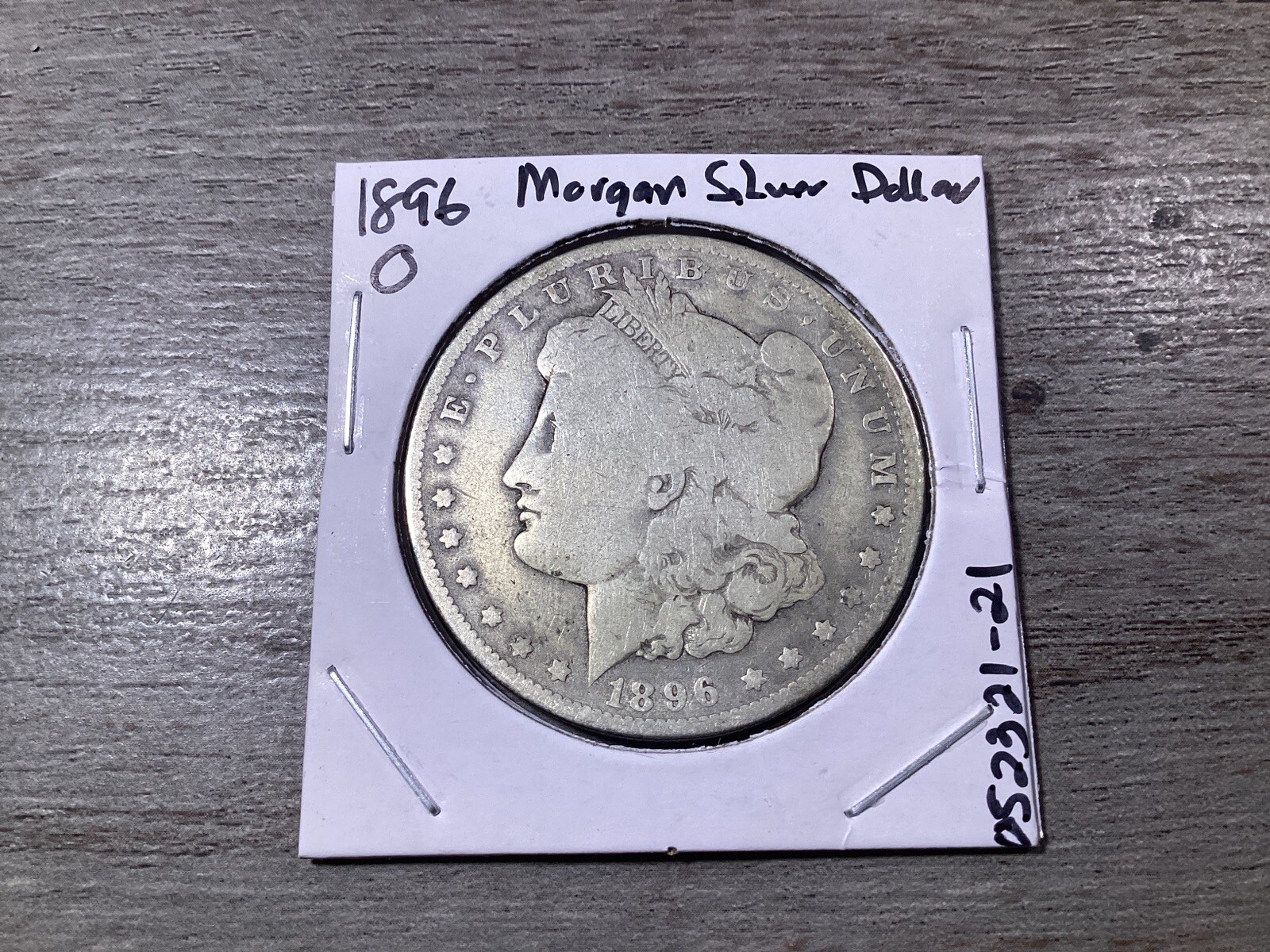 1896 O Morgan 90% Silver Dollar from New Orleans Mint 052321 21dk