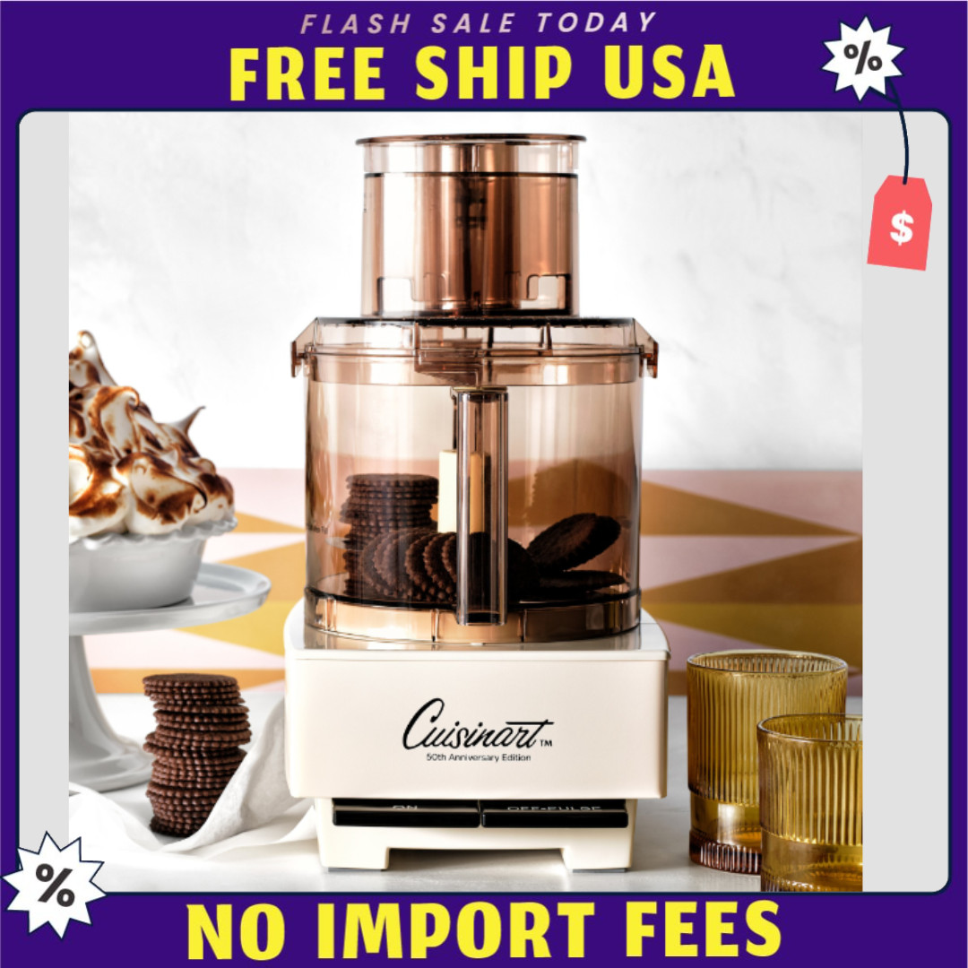 Cuisinart 50th Anniversary 14 Cup Food Processor 720W Stainless Steel DFP-14SENY