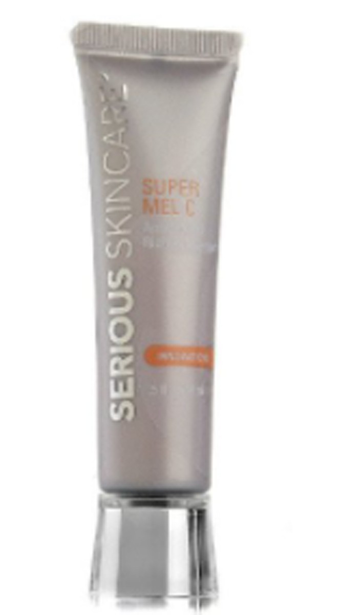 Serious Skincare Super Mel C Antioxidant Rich Eye Cream Treatment .5 oz