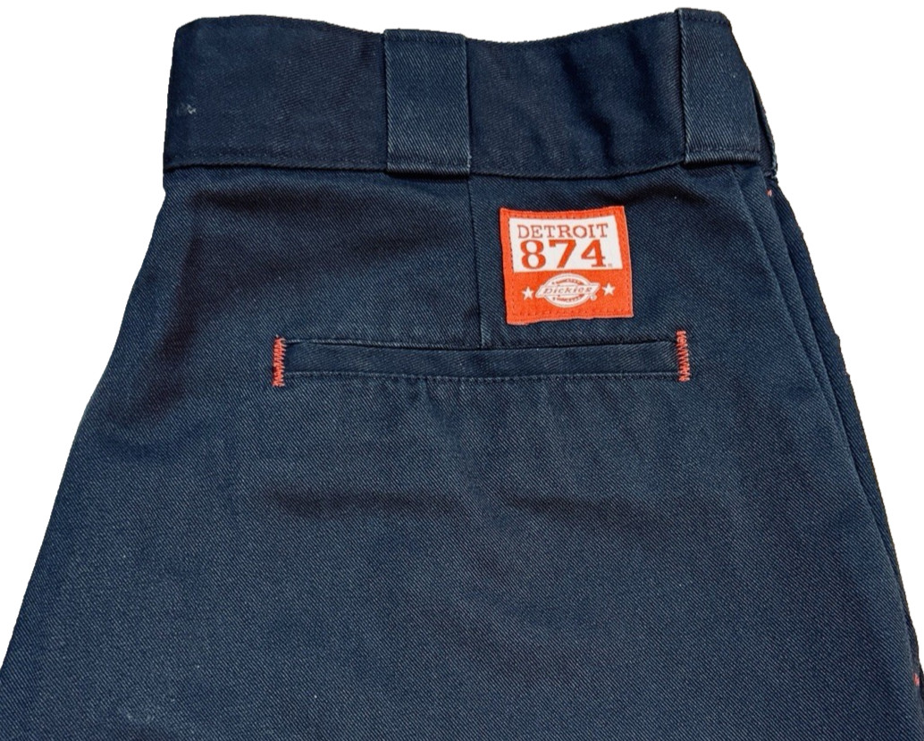 RARE Dickies Detroit 874 Work Pants (34 x 32) Made in USA, Limited Ed. RARE Dickies Detroit 874 Work Pants (34 x 32) Made in USA, Limited Ed.