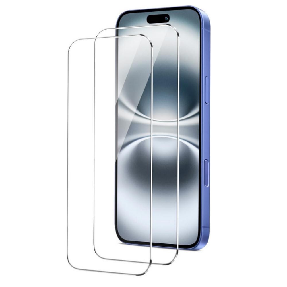 Set of 2 Tempered Glass Screen Protector Protection Film for iphone 15/16 Series