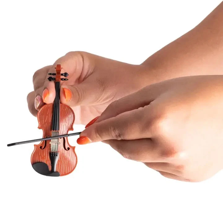 Teeny Town Smallest VIOLIN Toy World PLAYS A SAD TUNE