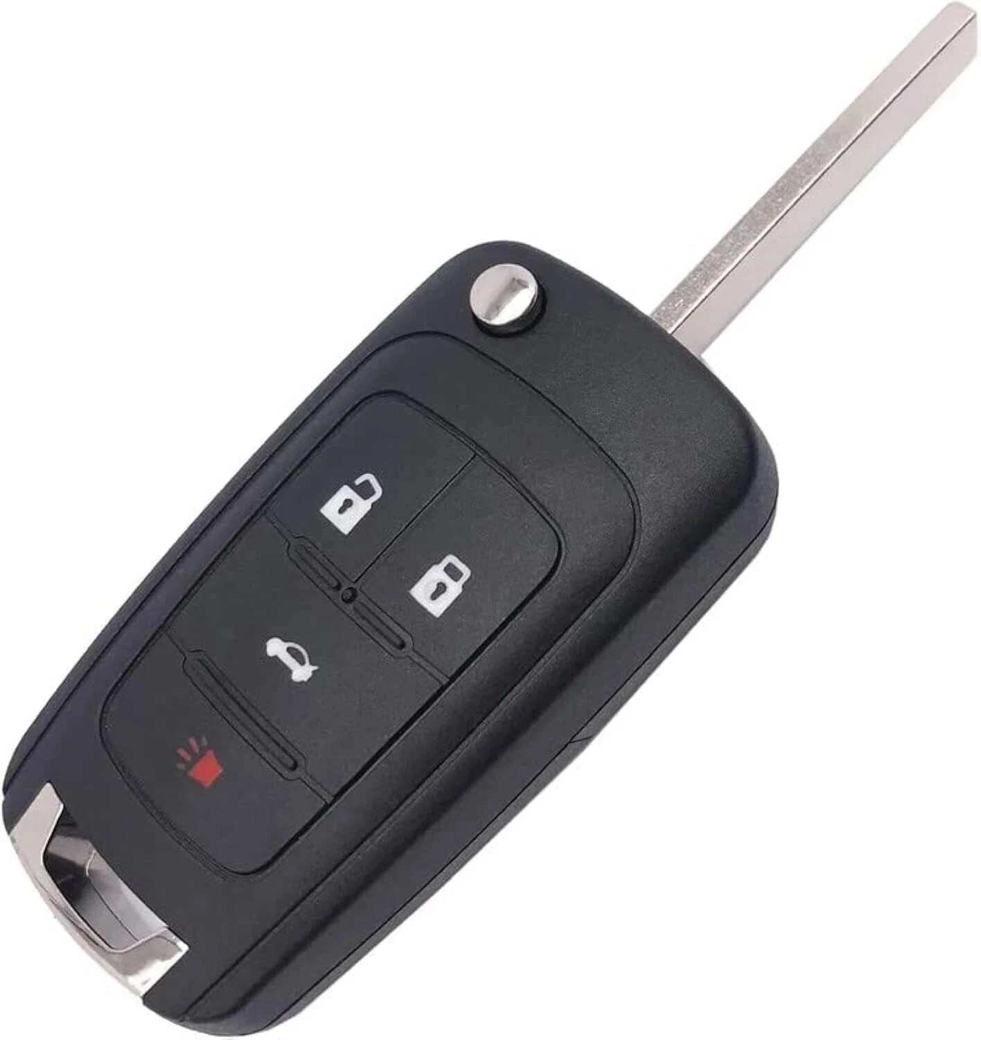 Carcasa Llave Plegable Flip Remoto para Chevy Cruze Malibu Camaro 2010-2014 Carcasa Llave Plegable Flip Remoto para Chevy Cruze Malibu Camaro 2010-2014