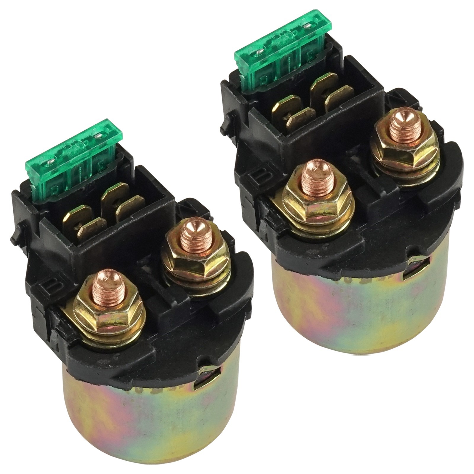 2x Starter Solenoid Relays for Kawasaki VN800 Vulcan 800 / Classic 1995-2005
