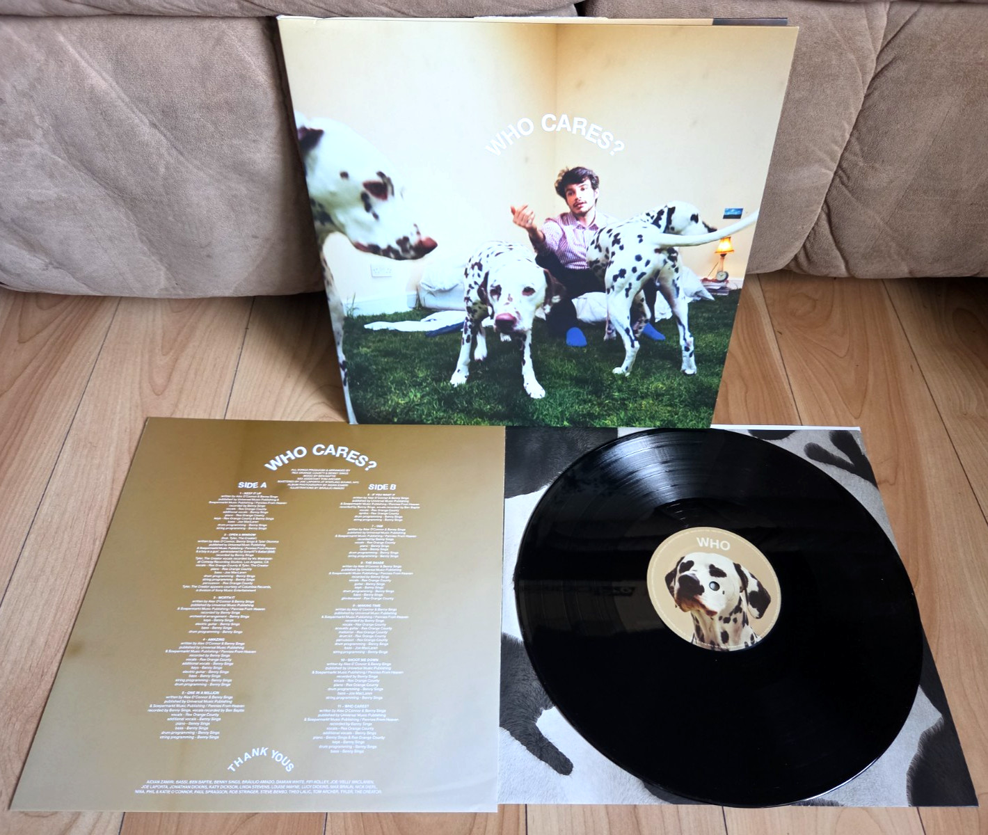 Who Cares? by Rex Orange County - LP 2022 Record Vinyl Who Cares? by Rex Orange County - LP 2022 Record Vinyl