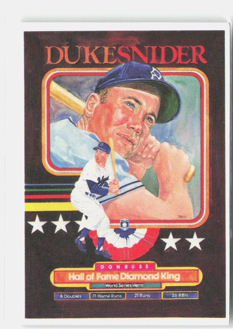 1984 Donruss #648 Duke Snider