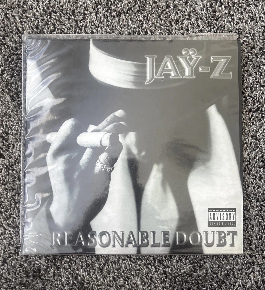 Jay-Z Reasonable Doubt European 2LP Vinyl, 10\ Jay-Z Reasonable Doubt European 2LP Vinyl, 10\