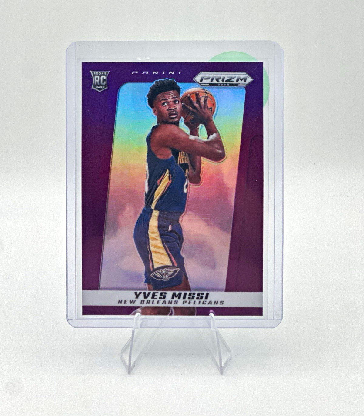 Panini 2024-25 Prizm Deca Yves Missi RC #144 Purple Prizm /99 Pelicans Panini 2024-25 Prizm Deca Yves Missi RC #144 Purple Prizm /99 Pelicans