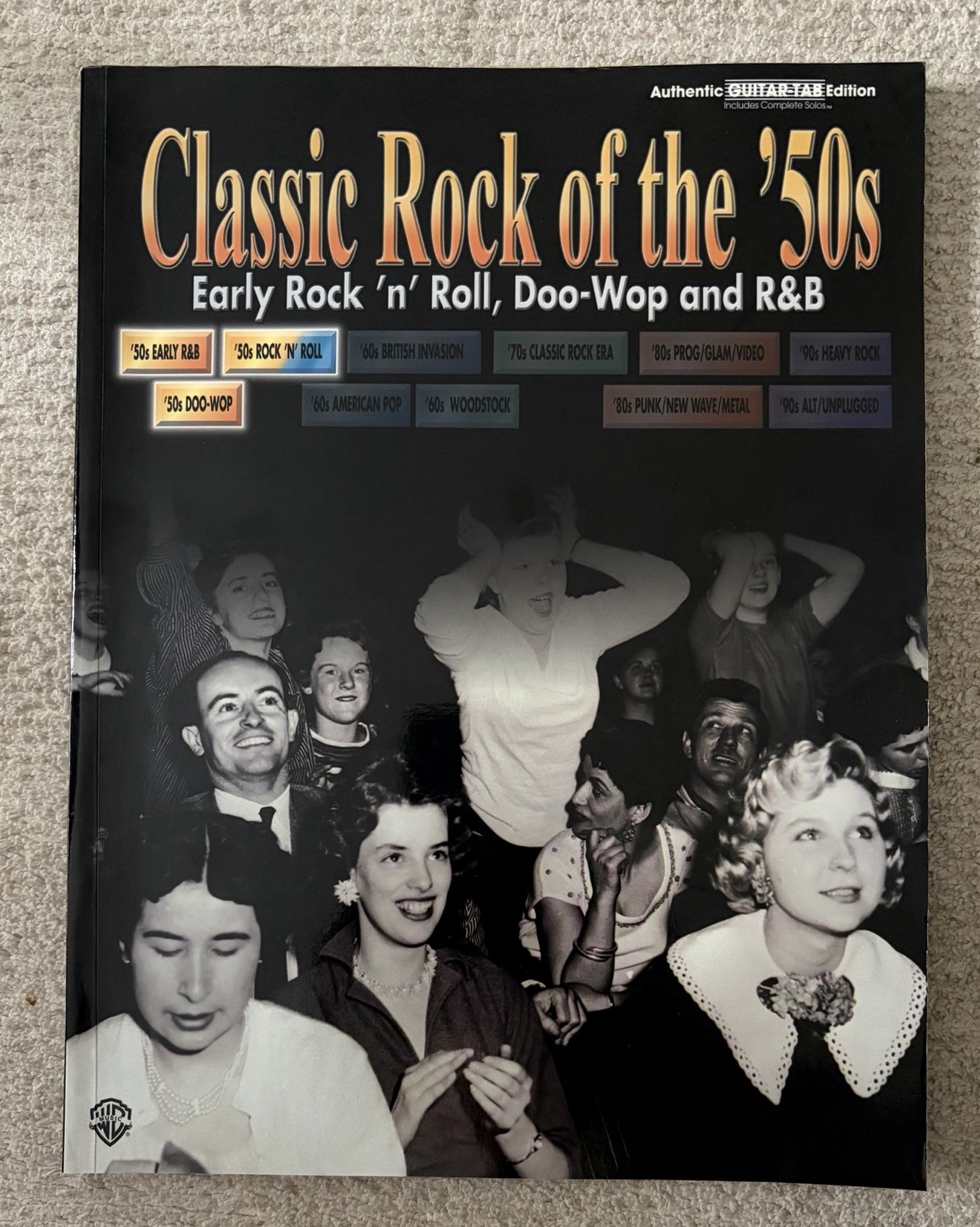 Classic Rock of the \'50s: Early Rock \'n\' Roll, Doo-Wop and R & B Guitar Tab Edit