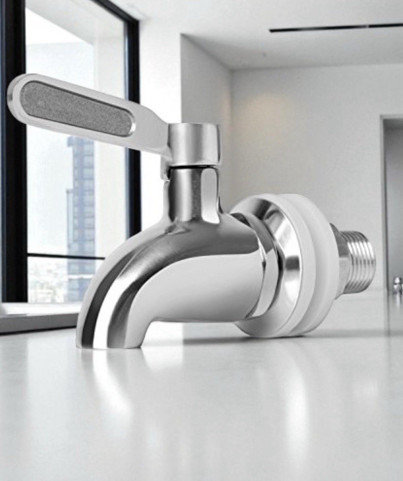 Universal Stainless Steel Spigot - Fits ProOne, Berkey Systems, Alexapure Pro