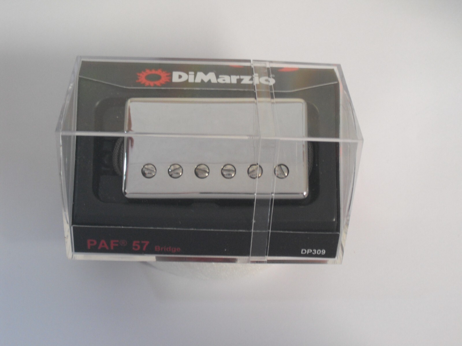 DiMarzio REGULAR SPACED PAF 57 Bridge Humbucker W/Nickel Cover DP 309