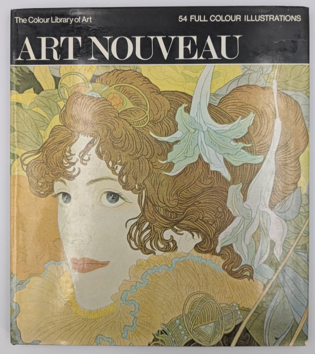 Vintage 1970 Art Nouveau Hardcover Book Martin Hamlyn Colour Library Plates Vintage 1970 Art Nouveau Hardcover Book Martin Hamlyn Colour Library Plates