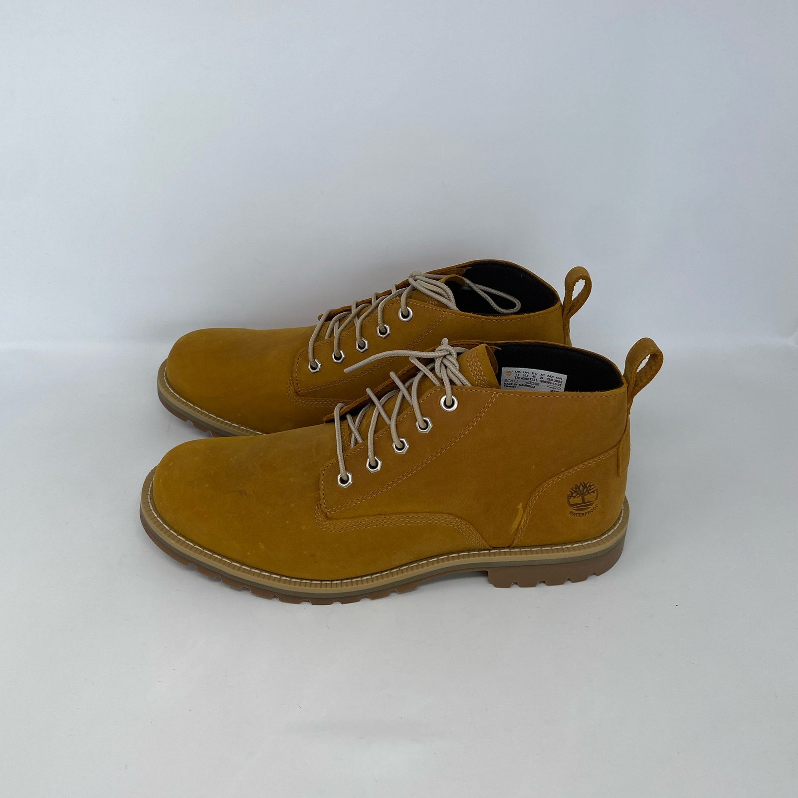 Timberland Redwood Falls Waterproof Chukka Wheat Men’s 11