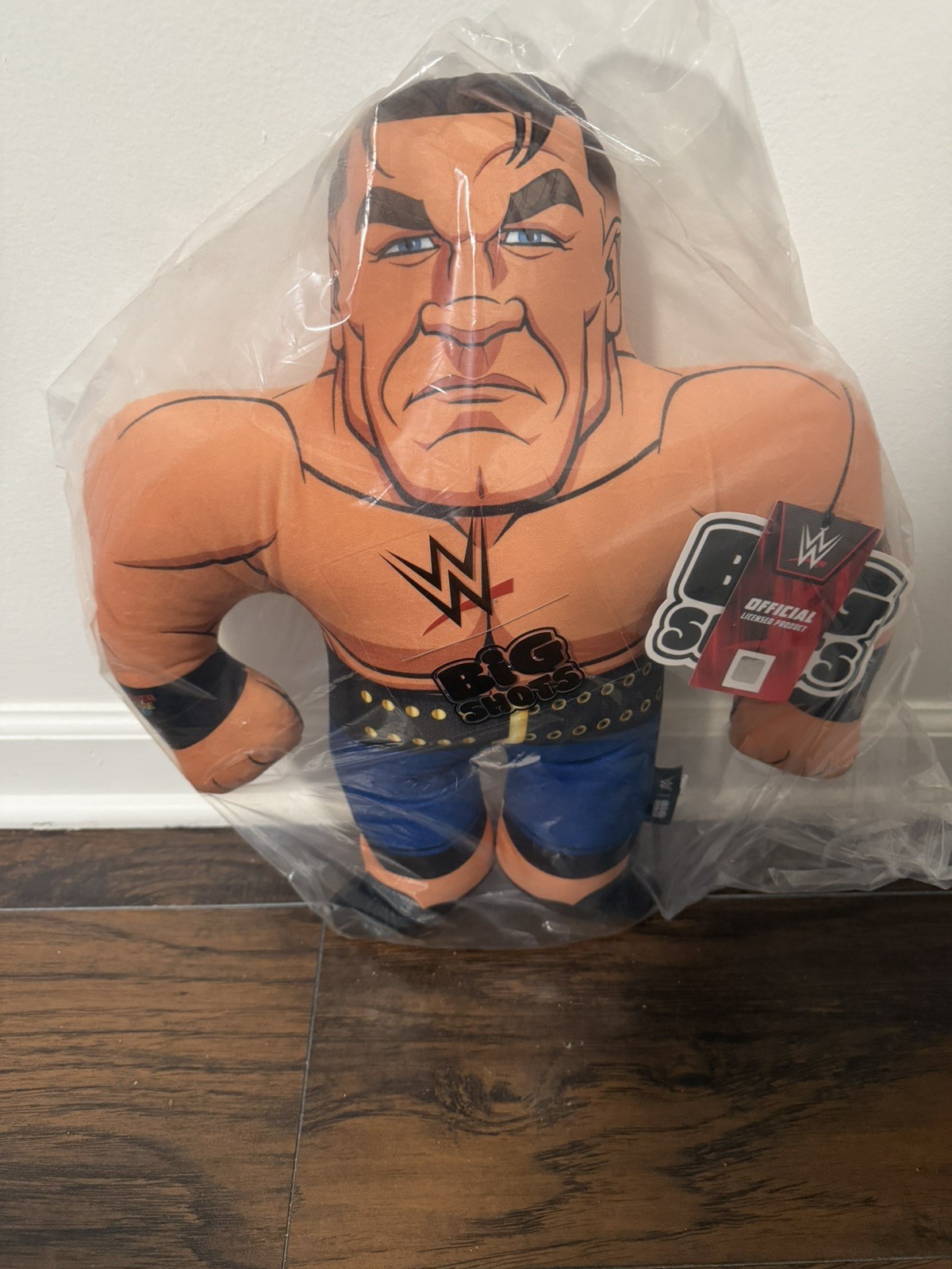 WWE Big Shots John Cena 17x Champ 16’’ Limited Edition # 39 / 54 Plush RARE 