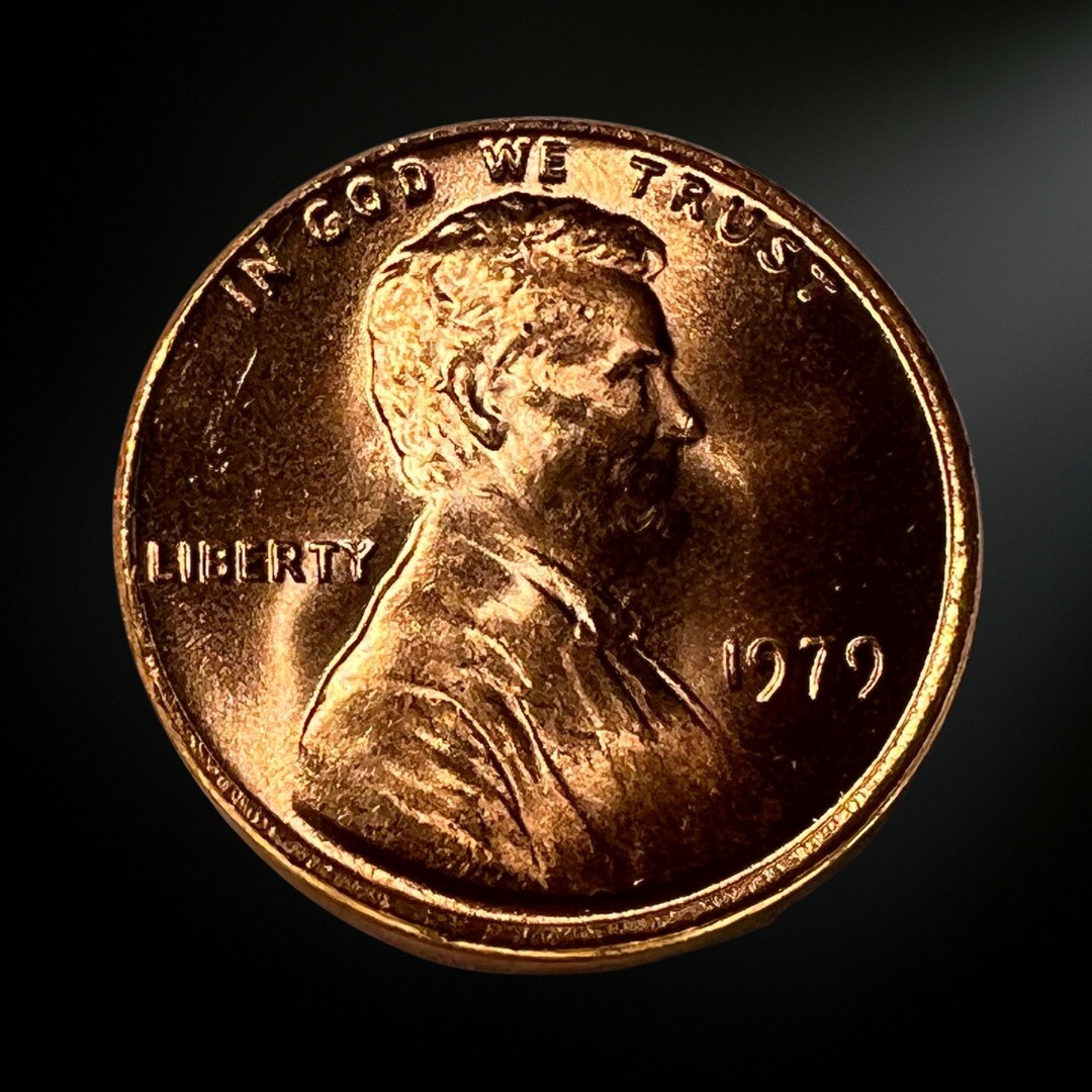 1979 Lincoln Memorial Penny BU RED Brilliant Uncirculated Philadelphia Mint