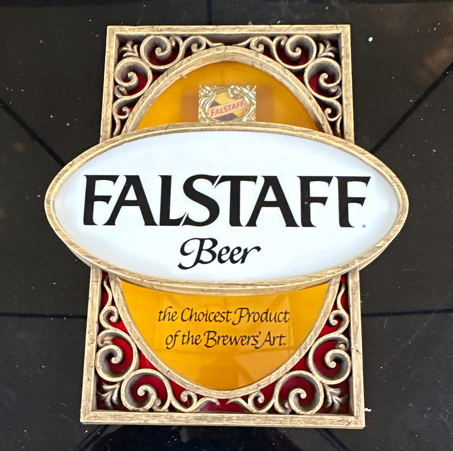 Falstaff Beer Lighted Wall Sign Lamp Plug-In Breweriana Falstaff Beer Lighted Wall Sign Lamp Plug-In Breweriana