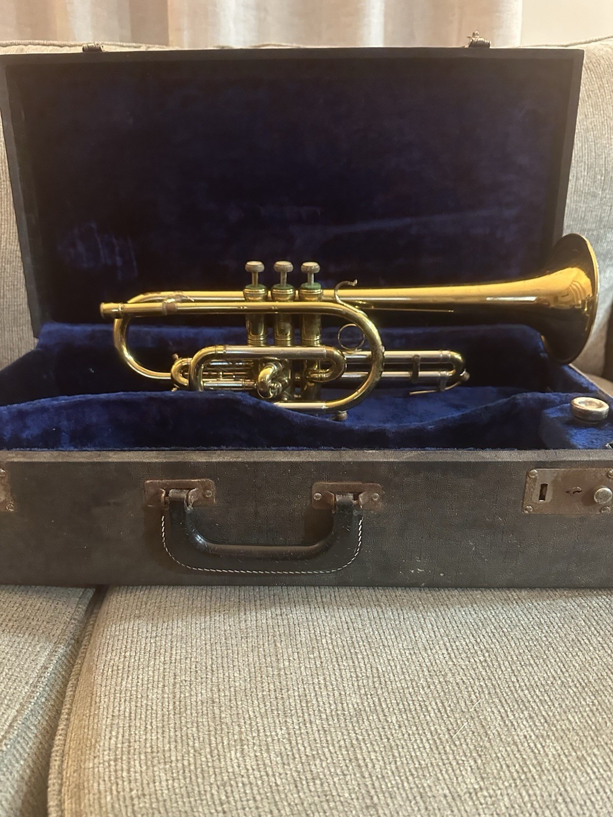Rare Vintage 1952 York Airflow Standard Post War Layout Trumpet Serial #191939 