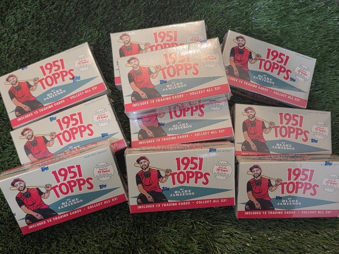 2021 Project x Topps 1951 by Blake Jamieson Four Factory Sealed Box - Wave 4