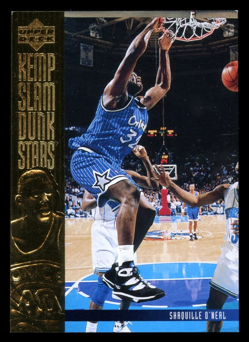 1994 Upper Deck Shawn Kemp Slam Dunk Stars #S12 Shaquille O\'Neal